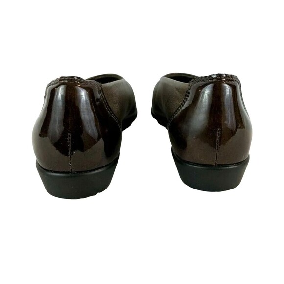 SAS Coco Tripad Comfort Cap-Toe Flats  Womens Size 7.5 N  Bronze / Brown Leather - Picture 5 of 10